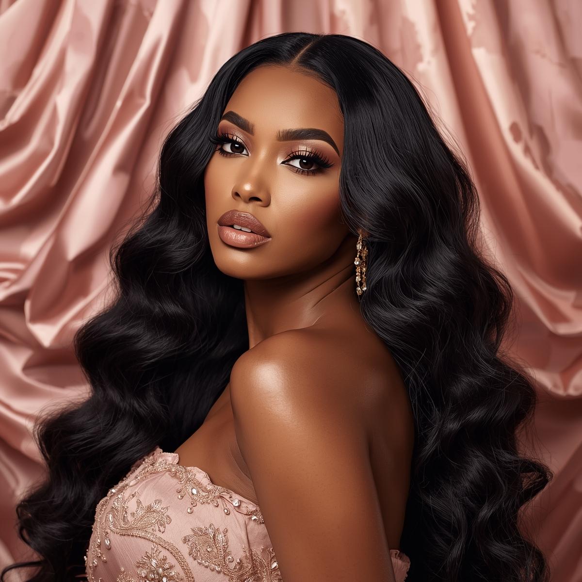 Isola Loose Wave 13x4 Transparent Lace Front Wig - PRINCIS AURA