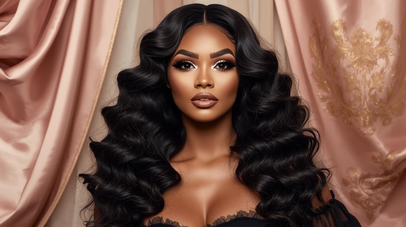 Nohlia Deep Wave 13x4 Transparent Lace Front Wig - PRINCIS AURA