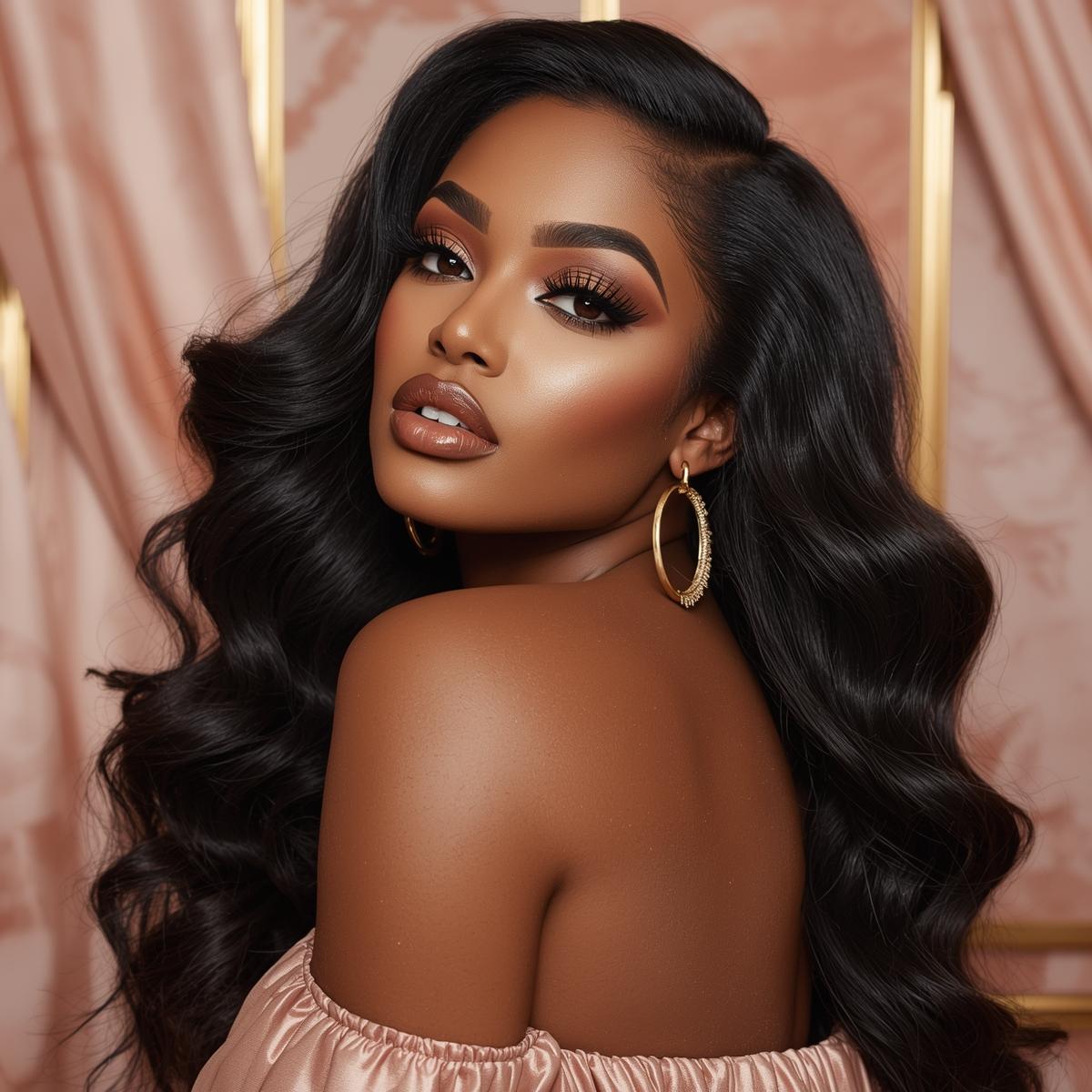 Vayanna Body Wave 13x4 Transparent Lace Front Wig - PRINCIS AURA