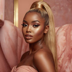 Honey Blonde Ponytail - PRINCIS AURA