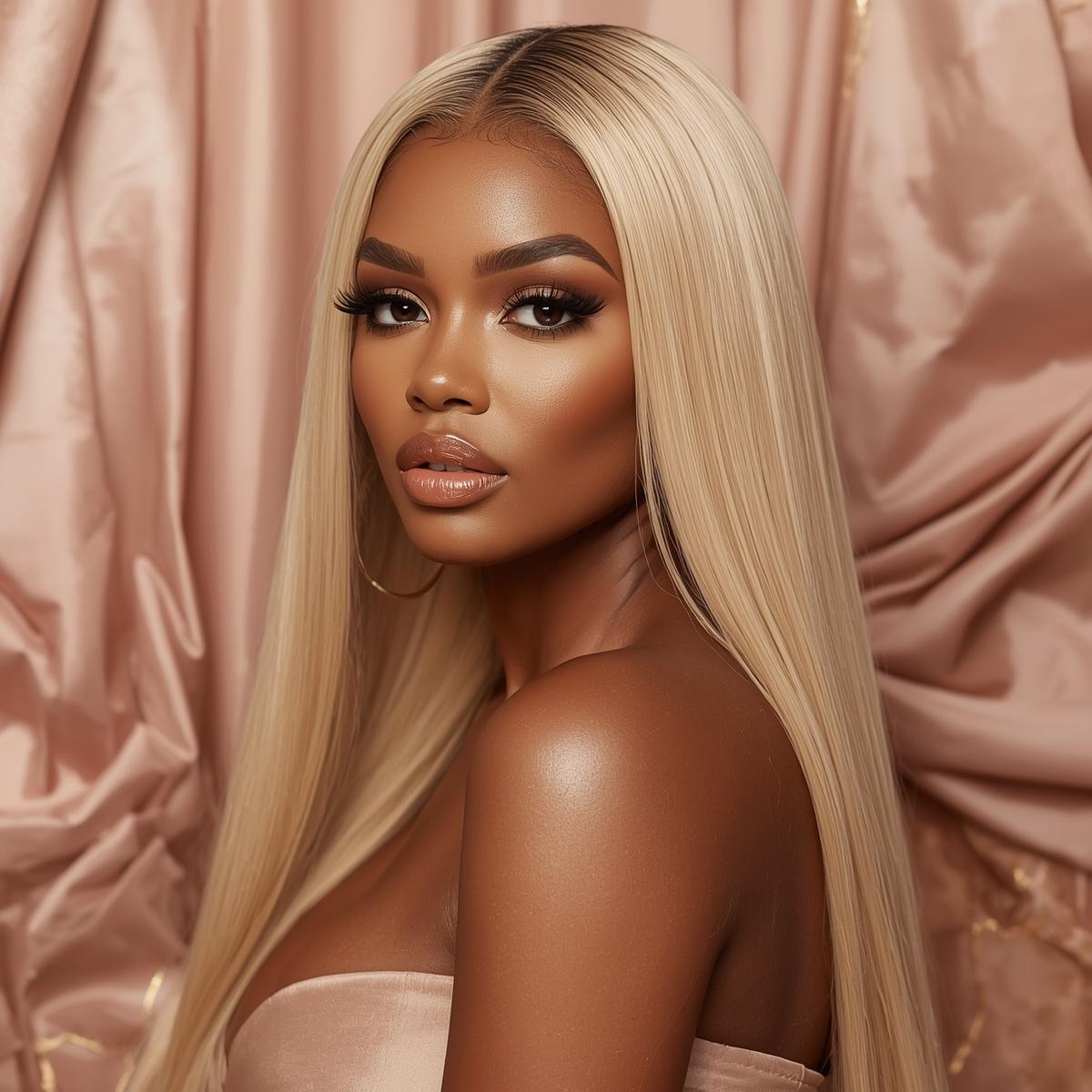 Blonde Brazilian Straight - PRINCIS AURA