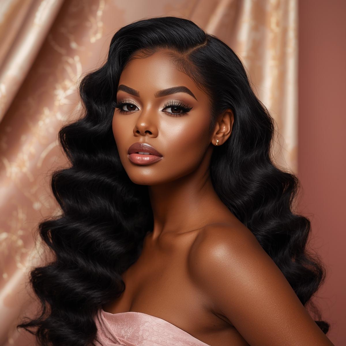 Calais HD Deep Wave 13x4 Lace Front Wig - PRINCIS AURA