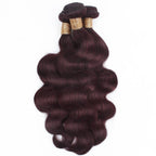 Burgundy Body Wave Bundle Deals - PRINCIS AURA