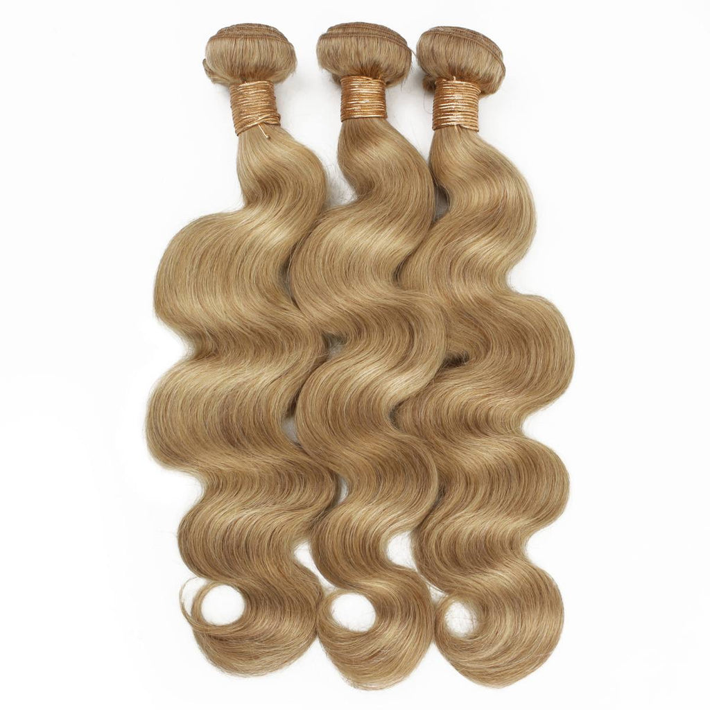 Honey Blonde Body Wave Bundle Deals - PRINCIS AURA