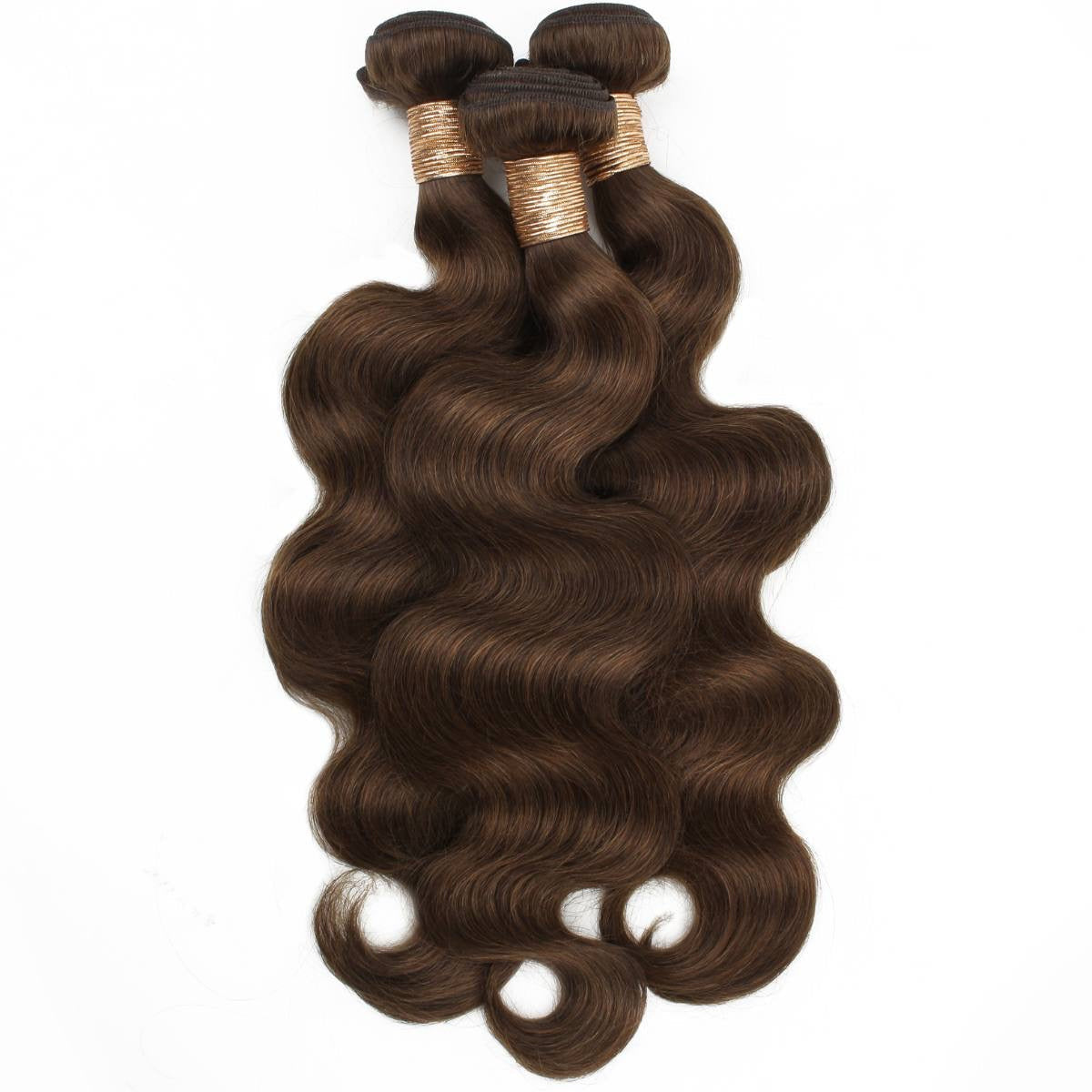 Medium Brown Body Wave Bundle Deals - PRINCIS AURA