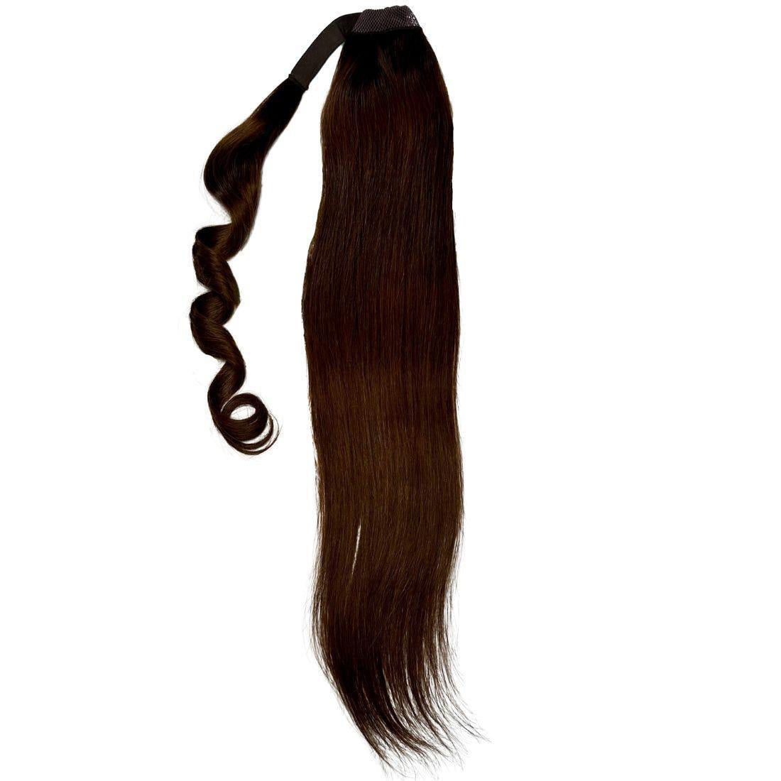 Dark Brown Ponytail - PRINCIS AURA