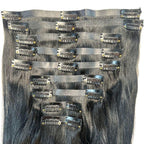 Natural Black Seamless Clip-In - PRINCIS AURA